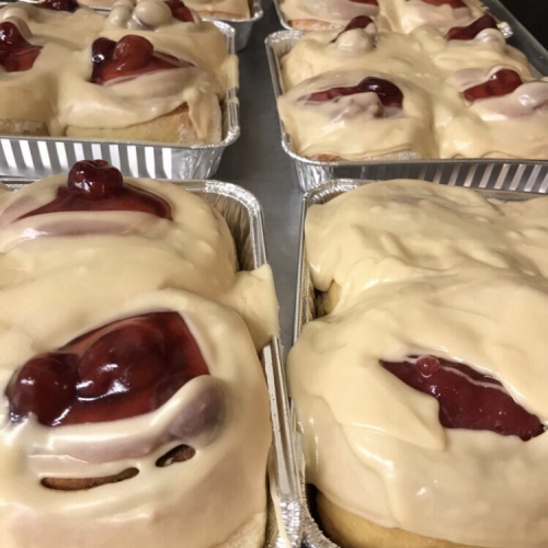 Cherry Cinnamon Rolls