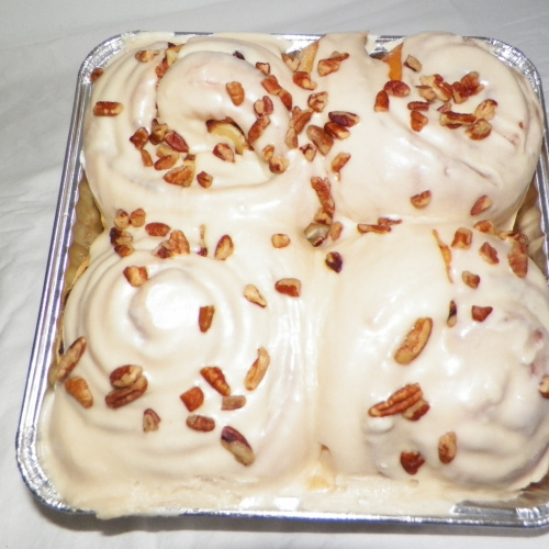 Pecan Cinnamon Rolls